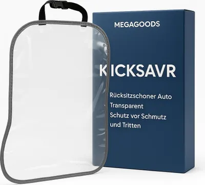 Produktbild von Rücksitzschoner Auto transparent Schutz vor Schmutz und Tritten DE.
