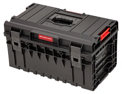 Produktbild von Toolbrothers RHINO XXL Werkzeugkoffer ECO Basic Höhe L 38 l IP66 mit herausnehmbaren Trennwänden