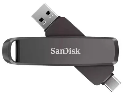 Produktbild von SanDisk Extreme Pro Dual Dri 2TB USB A+C  Flash   SDDDE1-2T00-G46