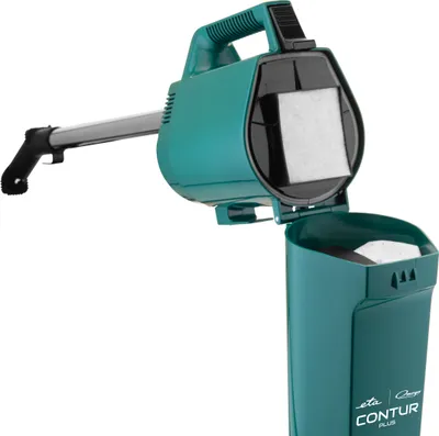 Produktbild von Omega CONTUR PLUS, Stielstaubsauger ETA243690006, 800 Watt, mit Beutel, umschaltbare Leichtlaufdüse, Polsterdüse, Fugendüse, Textil-Dauerfilter