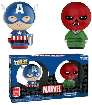 Obrázek produktu pro Kapitán Amerika a Redskull - Marvel - 9 cm DORBZ