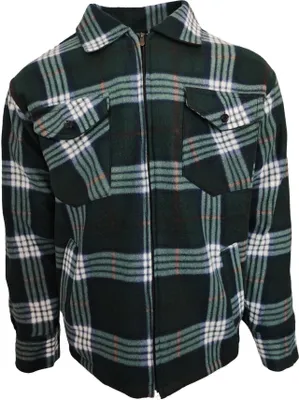 Produktbild von Herren Holzfäller Hemd Thermohemd gefüttert Sweatshirt Fleece Kariert Jacke, Petrol/M