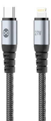 Zdjęcie produktu dla Forever Kabel Braix Usb-C - Lightning 1,0 M 27W Czarny