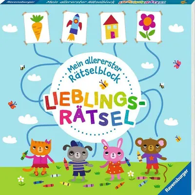 Immagine prodotto di Regan, L: Mein allererster Rätselblock: Lieblingsrätsel