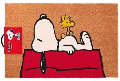 Produktbild von Erik Editores Snoopy Fußmatte Rot Rot One Size