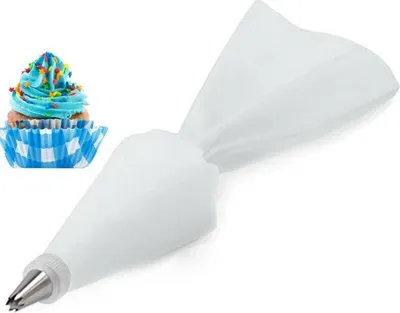 Zdjęcie produktu dla Przezroczysta torebka cukiernicza do wygładzania ciasta, 55 cm – Cakesicq