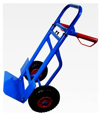 Produktbild von Höhenverstellbare klappbare Sackkarre Transportkarre 200 kg blau