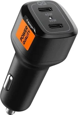 Obrázok produktu pre Spigen ACP04581, Auto, Zapaľovač, Čierna
