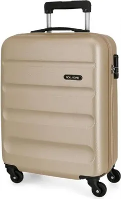 Obrázok produktu pre ROLL ROAD Flex Champagne, cestovný kufor z ABS, 55x38x20cm, 35L, 5849169 (malý)