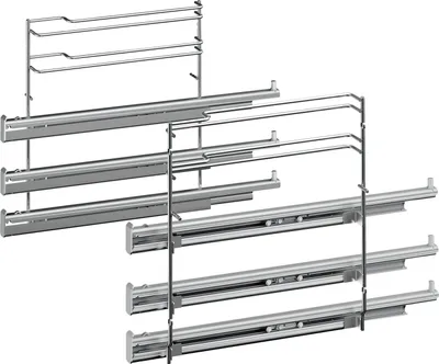 Produktbild von Teleskop-Vollauszug 3-fach HEZ638D30, Backofenauszug