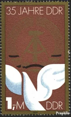Produktbild von Briefmarken DDR 1984 Mi 2902 (kompl.Ausgabe) Ersttagssonderstempel gestempelt 35 Jahre DDR (III) / Bl.79