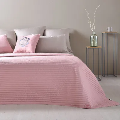 Produktbild von Wende-Tagesdecke Living Trend 240x260 Rose Smoke