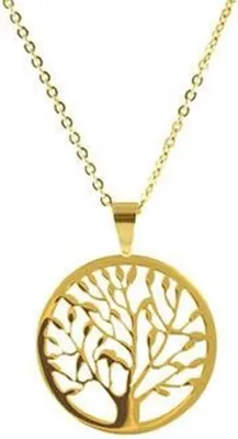Produktbild von COCO88 COCO88 Kette 8CN-10004/5/6 - Lebensbaum, Farbe:gold