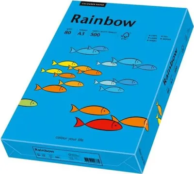 Produktbild von Multifunktionspapier Color DIN A3 80g/m² intensivblau 500 Bl./Pack.
