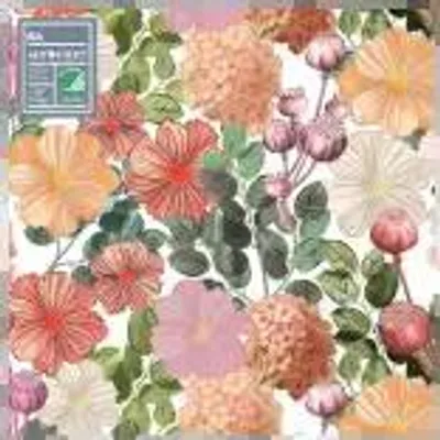 Produktbild von Servietten Fleur 3-lagig 33 cm 20er-Pack