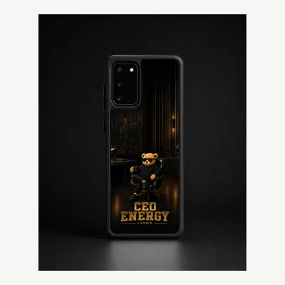 Imagen del producto de Funda para Samsung S20 Plus, carcasa protectora para teléfono móvil con diseño "CEO" – LUNØIR ©