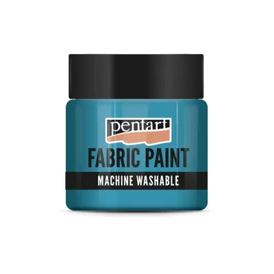 Immagine prodotto di Vernice per tessuti PENTART, 50 ml, blu turchese