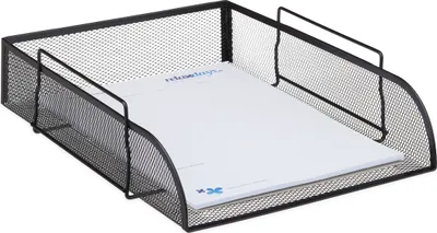 Obrázek produktu pro Relaxdays 10022493, Ocel, Černá, A4, 255 x 330 x 65 mm, 260 x 335 x 85 mm, 360 g