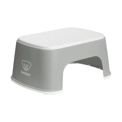 Produktbild von BabyBjörn Tritthocker Grau / Weiß