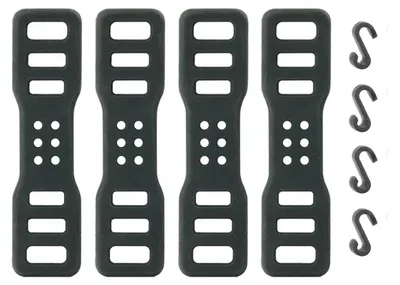 Imagen del producto de Juego de 4 cubiertas de silicona para bicicletas, ideales para accesorios de bicicleta