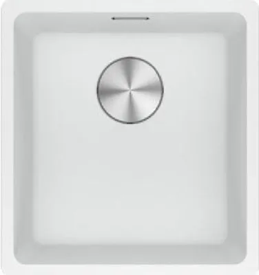 Produktbild von Franke Maris - Fragranit Küchenspüle MRG 110-37, 370x400 mm, eisweiß 125.0698.002