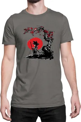 Produktbild von Herren T-Shirt Dragon Anime Manga Ball Z Goku 33, Man L / Dunkelngrau