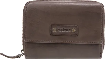 Produktbild von Maitre Steinbach 4060001752 Dagrete Purse Mh14Fz Leder Geldbörse Vintagelook 702 dark brown