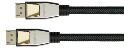 Produktbild von Good Connections DisplayPort 2.0 Kabel 240Hz/60Hz 0,5m schwarz