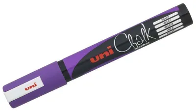 Obrázok produktu pre Uni-Ball ChalkGlass PWE-5M, Fialová, 1 kusov