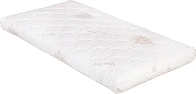 Produktbild von FURNLUX Federlose Matratze Memory Weiss 80x160cm / Hauptfarbe: Weiß / Abmessungen: 80 x 160 x 9 cm