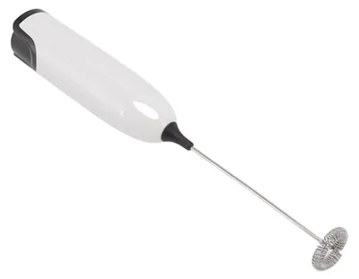 Obrázok produktu pre Domáci elektrický napeník mlieka – automatický ručný napeník mlieka, miešačka do kávy, kuchynský napeník nápojov, biela/čierna