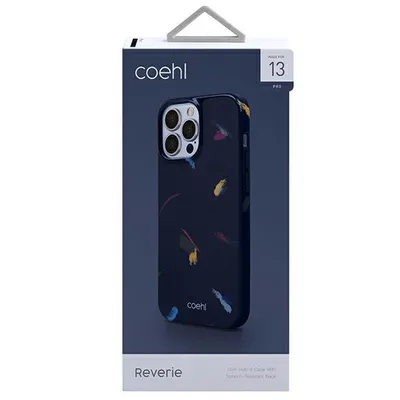 Productafbeelding van Uniq Coehl Reverie telefoonhoesje voor iPhone 13 Pro / iPhone 13 - Blauw
