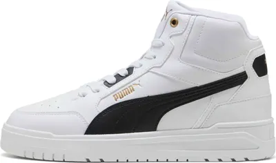 Produktbild von Puma Shuffle Downtown Mid Sneaker in Übergrößen Weiß 402598-01 große Damenschuhe
