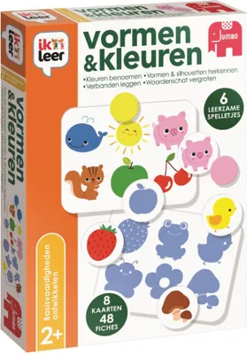 Produktbild von Ich lerne Ik Leer - Vormen & Kleuren, 2 Jahr(e), Karton, Mehrfarbig