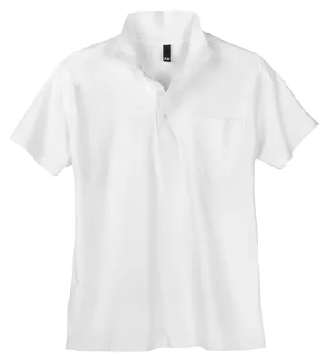 Produktbild von Dave`s Basic Poloshirt weiß große Größen