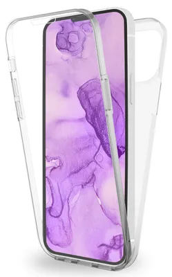 Produktbild von 360° Hülle für iPhone 14 - Klar Transparent Full Cover Case Display Schutz Etui