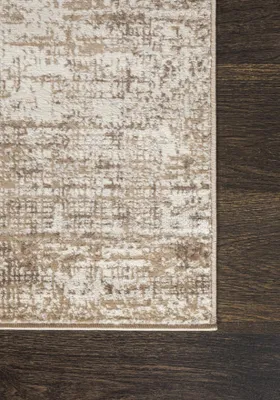 Produktbild von Mazovia Teppich Beige Modern Abstrakt - Wohnzimmer, Schlafzimmer, Esszimmer, Büro, Kurzflor Rechteckig - ® Zertifikat, Braun - 160 x 230 cm
