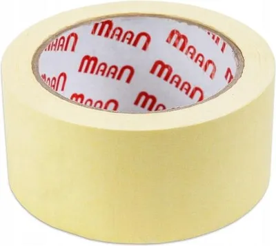 Zdjęcie produktu dla Taśma Malarska 30 Mm  25 M Żółta - Maskująca, Bez Śladów