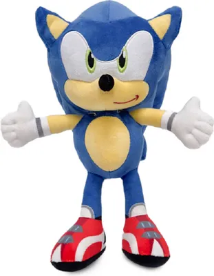 Produktbild von Sonic The Hedgehog - SEGA - Sonic Plüschtier 30 cm, Sonic Prime Kuscheltier blau
