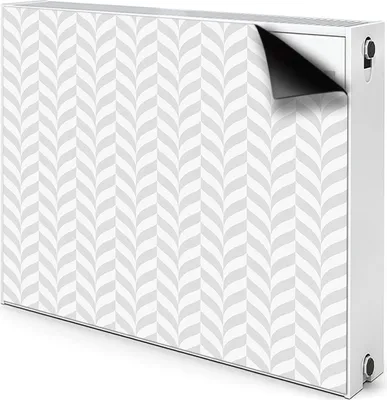 Produktbild von Magnet Radiator Magnet Mat Heizkörper Heizung Verkleidung Abdeckung 90x60 cm - Grau, Illusion