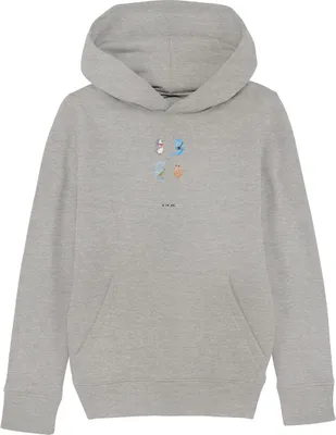 Produktbild von Mr. & Mrs. Panda Kinderpullover Big Band 5-6 Jahre (110/116) - Heather Grey - Geschenk, Maus, Sweatshirt, Pinguin, Kapuzenpulli, Musik, Hund, Sweater, Gitarre, Pulli