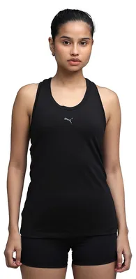 Productafbeelding van PUMA dames Cloudspun racerback tanktop, zwart