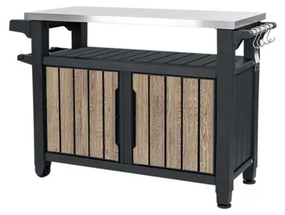 Zdjęcie produktu dla Stolik grillowy Keter UNITY XL 207 l Ashwood