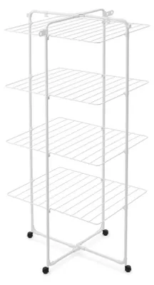 Obrázok produktu pre Brabantia 322303, Stojaci sušiak na bielizeň, Oceľ, Biela, 30 m, 4 police/políc, 760 mm