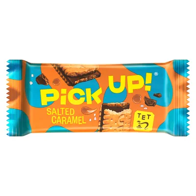 Produktbild von Bahlsen Pick Up Salted Caramel 24 x 28 g
