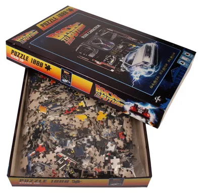 Produktbild von SD toys - Puzzle 1000 Powered by Flux Kondensator Rückkehr in die Zukunft (SDTUNI24344)