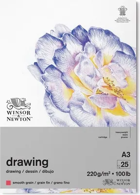 Obrázok produktu pre Blok WINSOR & NEWTON Kresliaca podložka hladká, A3 25 listov