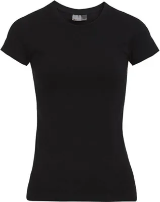 Produktbild von Slim-Fit T-Shirt Damen, Schwarz, XS