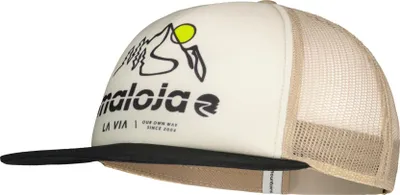 Produktbild von Maloja BoreonU Trucker Cap aus Mesh und Baumwolle schwarz weitenverstellbar