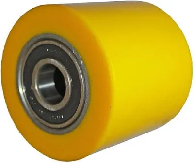 Produktbild von Hubwagenrad mit einem Durchmesser von 82 mm und einer Breite von 50 mm